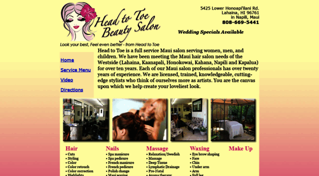 headtotoebeautysalon.com