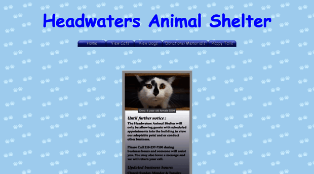 headwatersanimalshelter.org