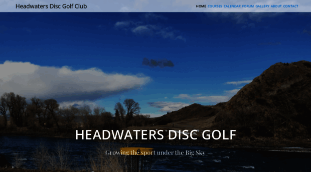 headwatersdiscgolf.com