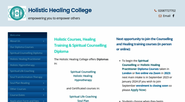 healingcollege.co.uk