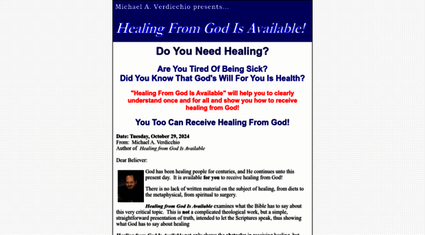 healingfromgodisavailable.com