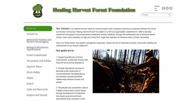 healingharvestforestfoundation.org