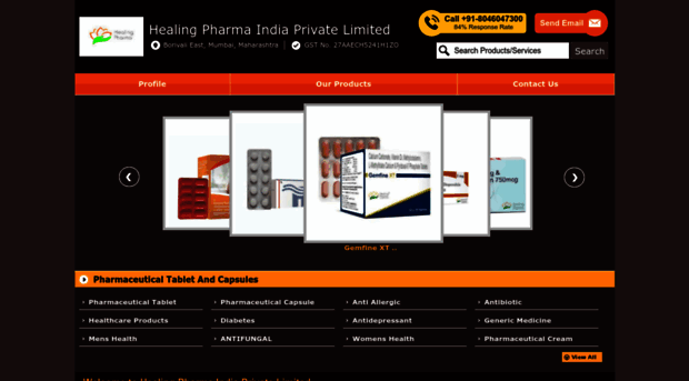 healingpharmaindia.in