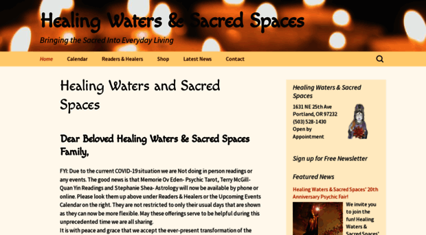 healingwaterssacredspaces.com