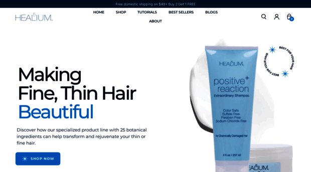 healiumhair.com