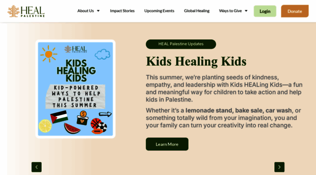 healpalestine.org