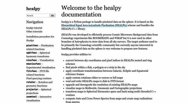 healpy.readthedocs.io