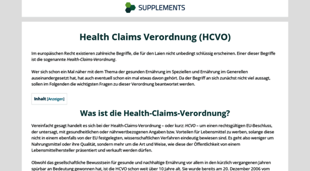 health-claims-verordnung.de