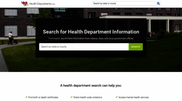 health-departments.com