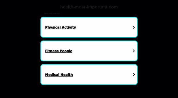 health-most-important.com