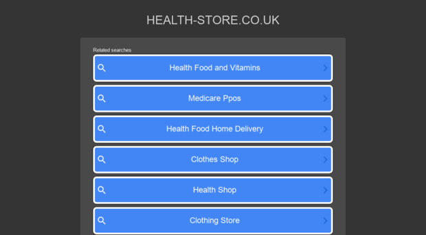 health-store.co.uk