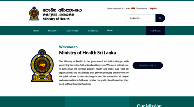 health.gov.lk