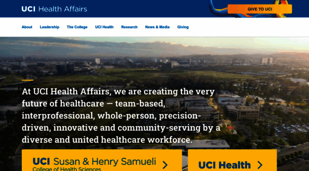 healthaffairs.uci.edu