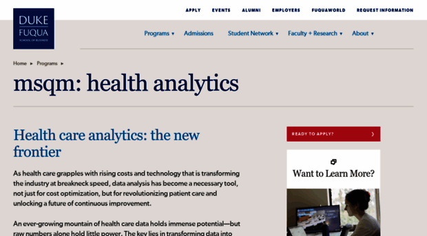 healthanalytics.fuqua.duke.edu