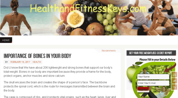 healthandfitnesskeys.com