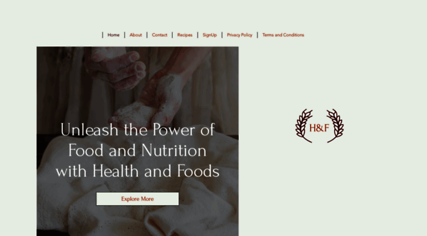 healthandfoods.net