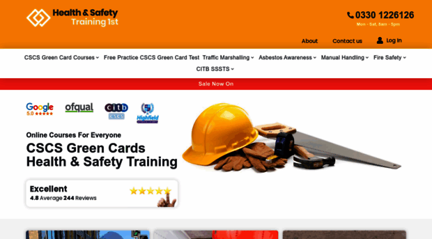 healthandsafetytraining1st.co.uk