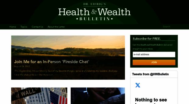 healthandwealthbulletin.com