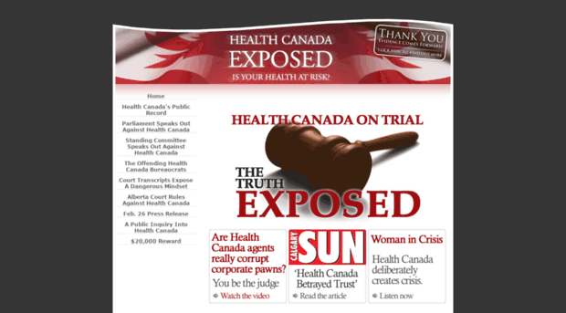 healthcanadaexposed.com