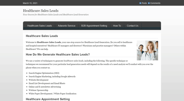 healthcare-sales-leads.com