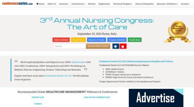 healthcare.nursingmeetings.com