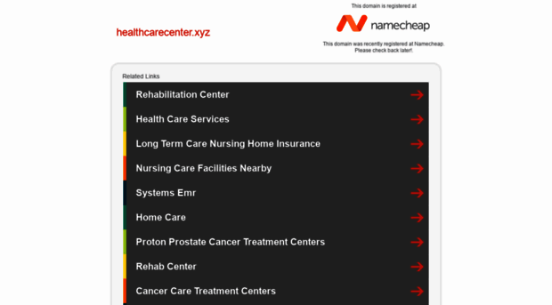 healthcarecenter.xyz