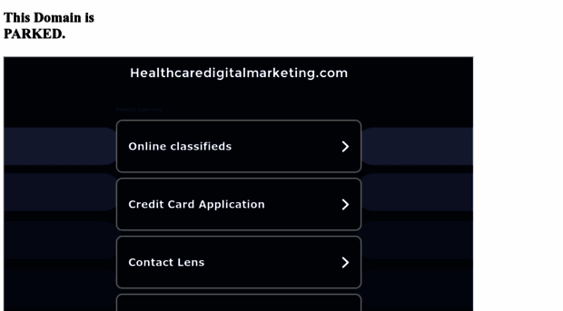 healthcaredigitalmarketing.com