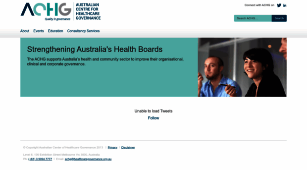 healthcaregovernance.org.au
