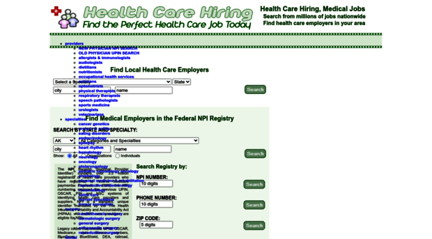 healthcarehiring.com