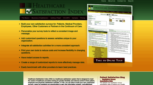 healthcaresatisfactionindex.com