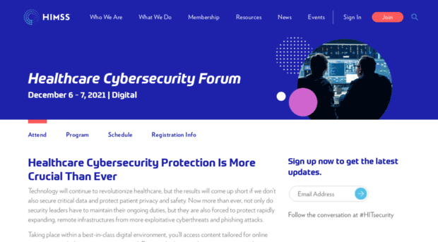 healthcaresecurityforum.com