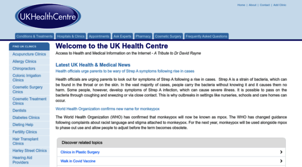 healthcentre.org.uk