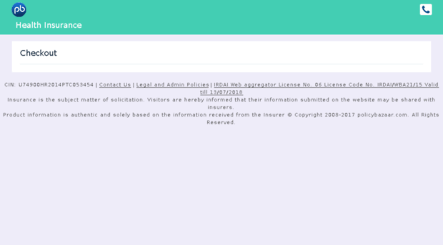 healthcheckout.policybazaar.com