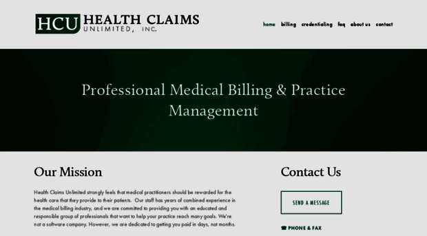 healthclaimsunlimited.com