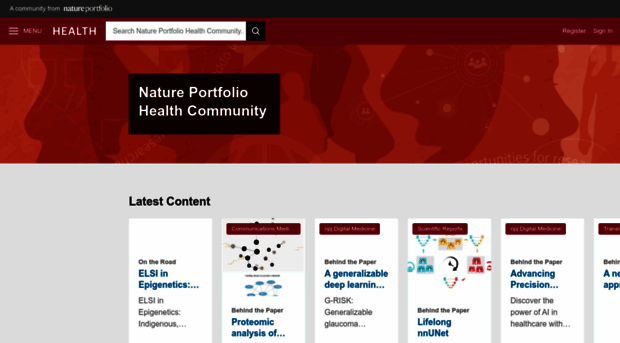 healthcommunity.nature.com