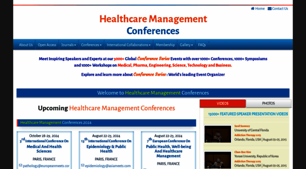 healthconferences.org