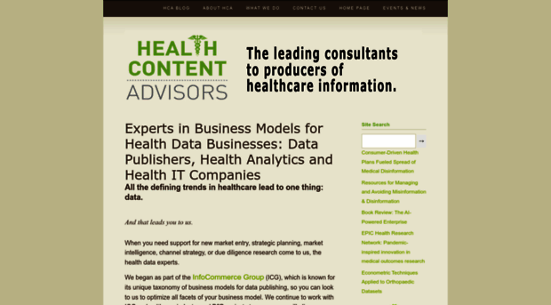 healthcontentadvisors.com