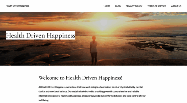 healthdrivenhappiness.com