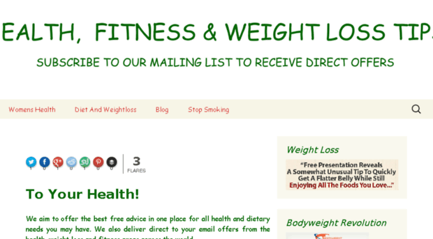 healthfitnessandweightlosstips.com