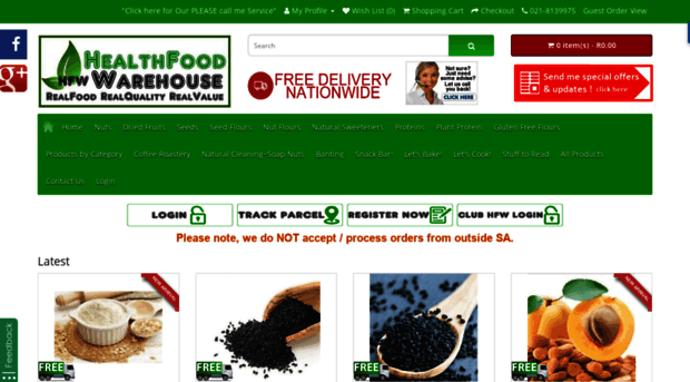 healthfoodwarehouse.co.za