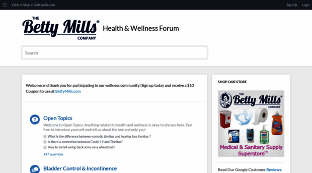 healthforum.bettymills.com