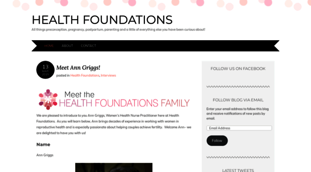 healthfoundationsbirthcenter.com