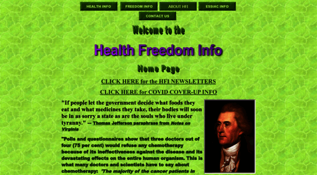 healthfreedom.info