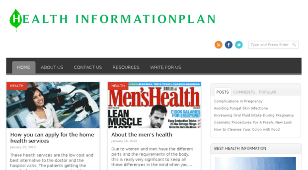 healthinformationplan.com