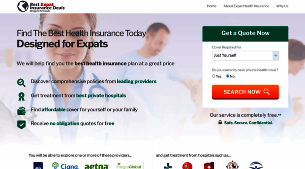 healthinsurance.bestexpatinsurancedeals.com