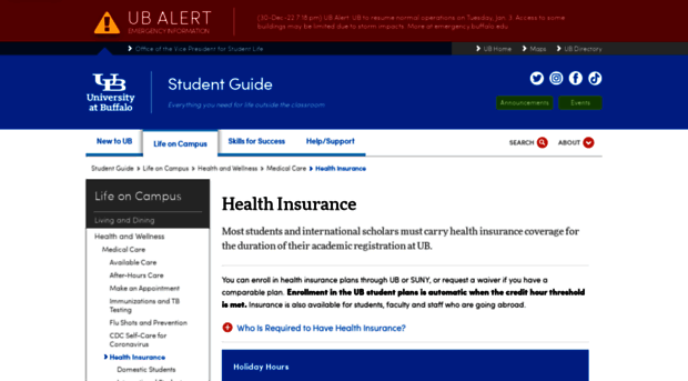 healthinsurance.buffalo.edu