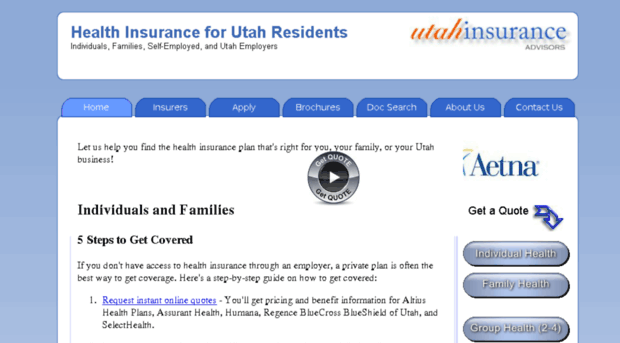 healthinsuranceinutah.com