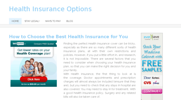 healthinsuranceoptions.weebly.com