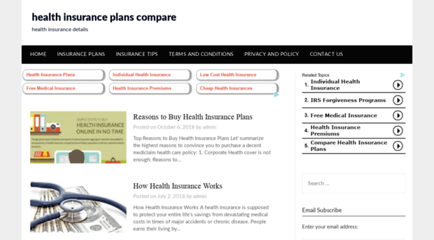 healthinsuranceplanscompare.com