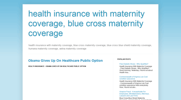 healthinsurancewithmaternitycoverage.blogspot.com